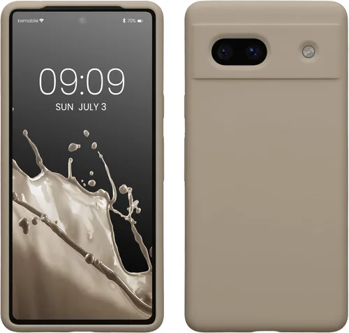Miniatura 211 de kwmobile Funda Compatible con Google Pixel 6 Pro - Funda de Teléfono de Silicona TPU con Acabado Suave - Azul Caribe