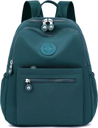 Miniatura 20 de Tanweibago Mini mochilas de nailon para mujer, mochilas pequeñas de 11L para mujer, mochila ligera casual para mujer, mochila de viaje de compras