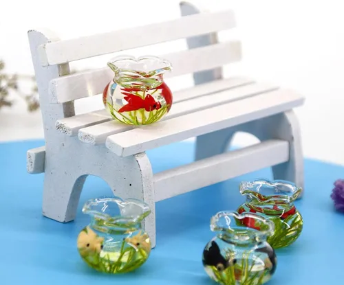 Miniatura 2 de Pescado de casa de muñecas, resina de pescado en miniatura para casa de muñecas 1:6