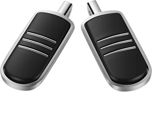 Miniatura 22 de Estriberas cromadas para motocicleta, estriberas de carretera, reposapiés de aluminio, plataformas para pies de motocicleta para Harley Davidson