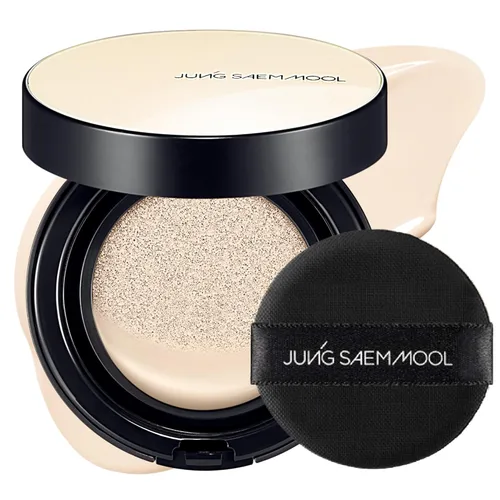 Miniatura 19 de JUNG SAEM MOOL [SPF] Cojín Esencial Skin Nuder (19 Pink Light) Recambio Incluido (0.98 Fl Oz) SPF50 Espectro Amplio Acabado Natural