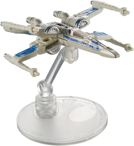 Miniatura 9 de Hot Wheels Star Wars Rogue One nave espacial, Darth Vader TIE Advanced X1