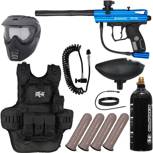 Miniatura 12 de Action Village Kingman Spyder Victor - Kit de pistola de paintball pesada