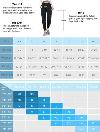 Miniatura 7 de BALEAF Pantalones deportivos con forro polar para mujer, pantalones de senderismo de cintura alta, resistentes al agua, pantalones térmicos de esquí