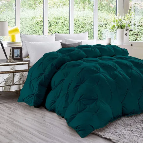Miniatura 15 de Premium Collection - Edredón alternativo de diamante de 1600 hilos, tamaño individual XL, 68 x 92 pulgadas, 1 pieza para todas las estaciones