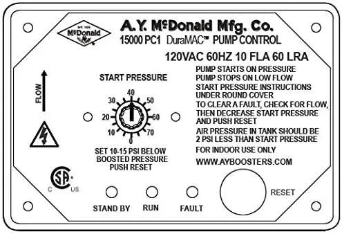 Miniatura 2 de Bomba de refuerzo 1HP 230V (20 GPM máximo)