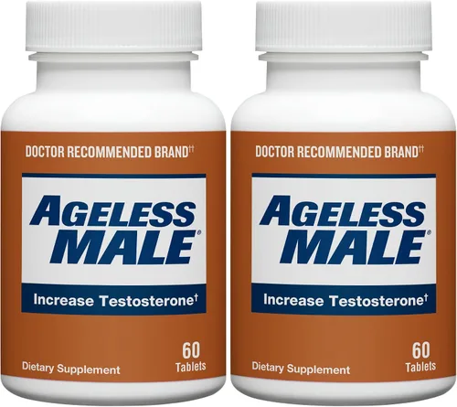 Miniatura 10 de Ageless Male Free Testosterone Booster Supplement for Men, 60 Tablets