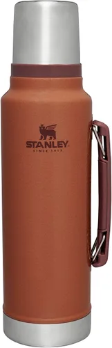 Miniatura 7 de Stanley Botella clásica legendaria al vacío de 1 cuarto de galón, boca ancha con tapa de taza a prueba de fugas, mantiene las bebidas calientes