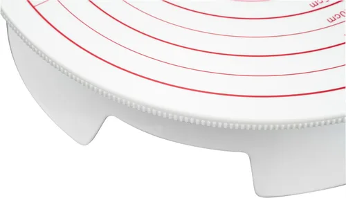 Miniatura 27 de Restaurantware Pastry Tek - Tocadiscos para tartas de 12 pulgadas, 1 soporte giratorio resistente para tartas, base antideslizante con interruptor