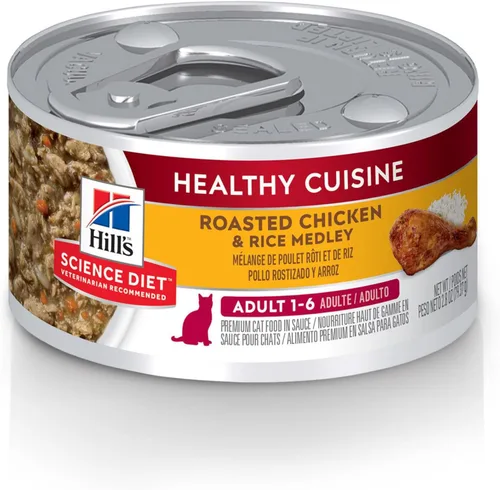Miniatura 9 de Hill's Science, comida enlatada guisada dietética para perros, 2.8 onzas, paquete de 24, Adulto