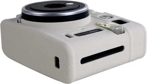 Miniatura 5 de Rieibi Mini 40 - Funda protectora de silicona para cámara instantánea Fuji Instax Mini 40 - Funda ligera de goma suave para Fujifilm 40 - Blanco
