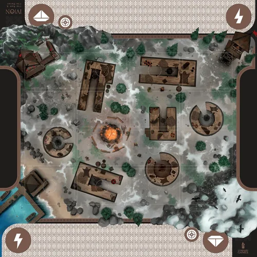 Miniatura 4 de IVION: The Ram and The Raven APE Games Juego de mesa 2 jugadores 20-60 minutos A partir de 14 años Fantasía Duelo de héroes