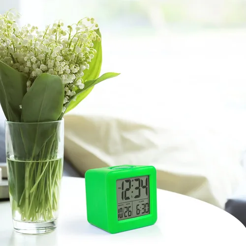 Miniatura 6 de Equity 73005 - Reloj despertador LCD con luz inteligente, color azul