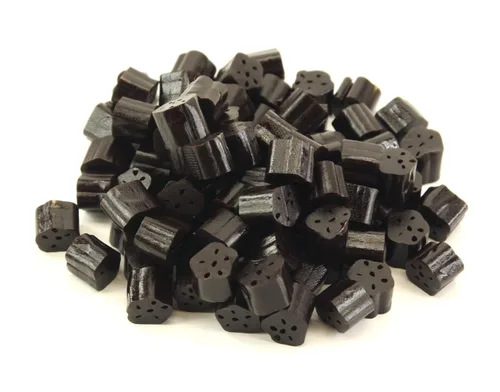 Miniatura 3 de Planet Sweets Bocados de regaliz negro, 1.5 libras, caramelos masticables clásicos a granel