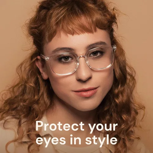 Miniatura 2 de Gaoye - Paquete de 3 anteojos de bloqueo de luz azul, falsos, cuadrados, de moda, anti rayos UV, para computadora, juegos, para mujeres/hombres