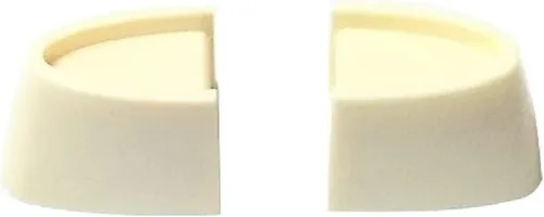 Miniatura 8 de Par de repuestos compatibles (2 piezas) de perillas divididas para atenuadores Lutron Skylark y control de ventilador (BLANCO)