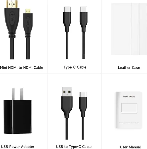 Miniatura 8 de QAF Monitor portátil para laptop, 15.6 pulgadas FHD 1080P USB-C HDMI 100% sRGB HDR pantalla IPS, ultradelgado de viaje segunda pantalla compatible