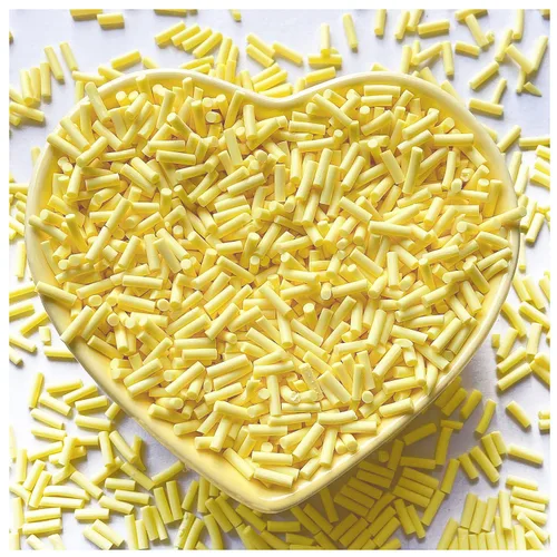 Miniatura 22 de 50g de chispas falsas de resina, chispas de caramelo falso, chispas de arcilla, chispas de polímero, rebanadas de arcilla de polímero para arte