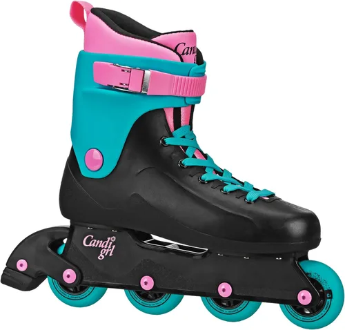 Patines en línea moldeados Candi GRL South Beach de Roller Derby Elite Rocki Pop