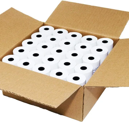 Miniatura 7 de (10 Rolls) 3 1/8 x 230 thermal paper square POS cash register thermal receipt paper rolls bpa free BuyRegisterRolls