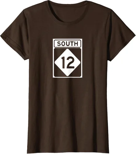 Miniatura 18 de Highway 12 South NC Outer Banks North Carolina Hwy - Camiseta, Negro, S