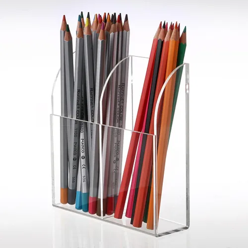 Miniatura 6 de Hipiwe Soporte para control remoto de montaje en pared, organizador de medios de acrílico transparente, caja de almacenamiento, mesa de centro