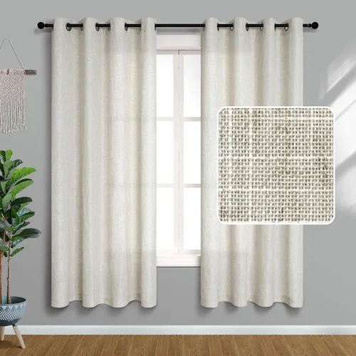 Miniatura 18 de Pitalk Cortinas de dormitorio azul oscuro de 72 pulgadas de largo con ojales, decoración náutica costera masculina, decoración náutica, Azul marino