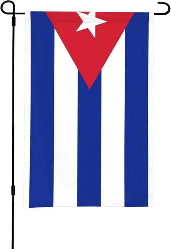 Miniatura 29 de Bonita bandera de jardín estadounidense de 12 x 18 pulgadas, banderas pequeñas de doble cara para decoración de interiores y exteriores