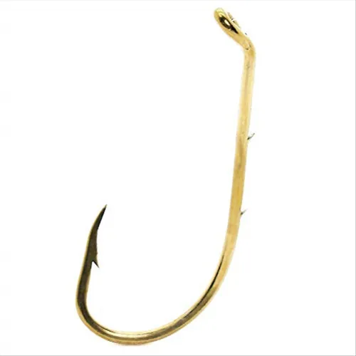 Miniatura 3 de Mustad Gancho de pico de caña larga especial clásico con 2 púas para cebo