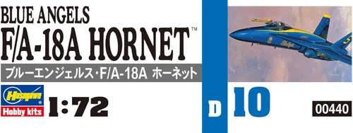 Miniatura 3 de Hasegawa 1/72 Blu Angel F/A-18A Hornet