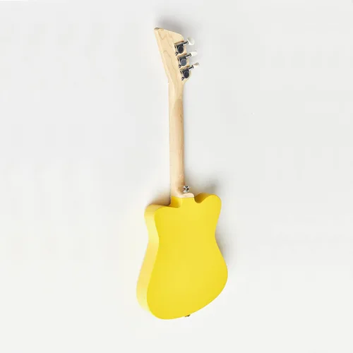 Miniatura 4 de Loog Mini - Guitarra acústica infantil para principiantes, 3 cuerdas a partir de 3 años, aplicación de aprendizaje y lecciones incluidas Amarillo