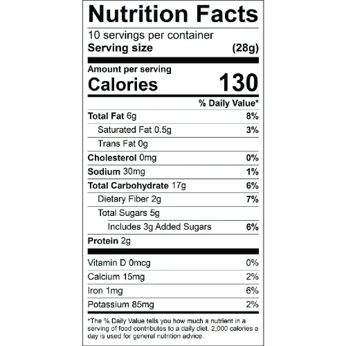 Miniatura 2 de Mrs. Barr's Natural Foods Granola Cereza y Nuez Avena orgánica certificada sin gluten Textura suave Lote pequeño Calidad gourmet