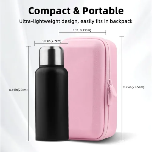 Miniatura 3 de BRDRC Osmo Pocket 3 - Funda de transporte portátil, bolsa de almacenamiento rígida protectora para DJI Osmo Pocket 3 Creator Combo Accesorios