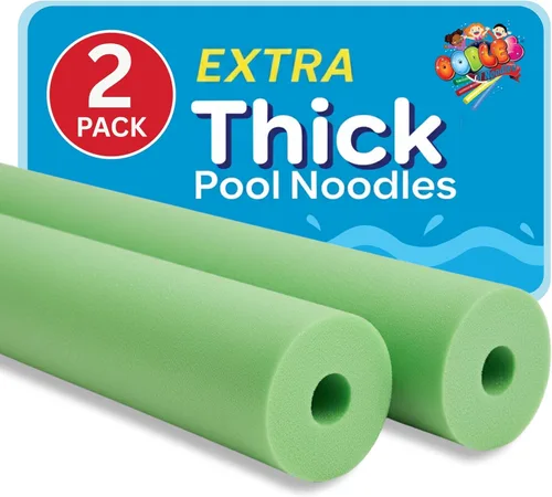 Miniatura 22 de Oodles of Noodles Foam Pool Swim Noodles 2 Pack, Hollow Core Swimming Foam Tube for Pool Floats, Buoyant for Beach, Water Play, Crafts, DIY Projects