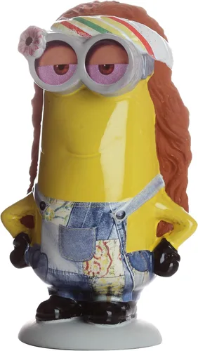 Miniatura 4 de Chia Pet Kevin - Minions con paquete de semillas, maceta decorativa de cerámica, fácil de hacer y divertida de cultivar, regalo novedoso, perfecto