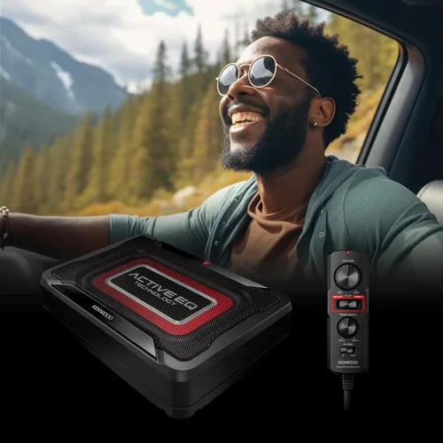 Miniatura 8 de Kenwood KSC-PSW7EQ Subwoofer compacto activo con ecualizador activo
