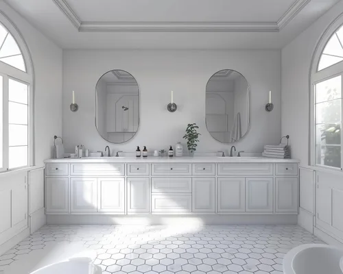 Miniatura 3 de ANDY STAR Espejo Ovalado Cromado Inoxidable para Baño, Espejo de Tocador Ovalado de 24x40 para Pared, Espejo de Níquel Pulido para Baño en Marco