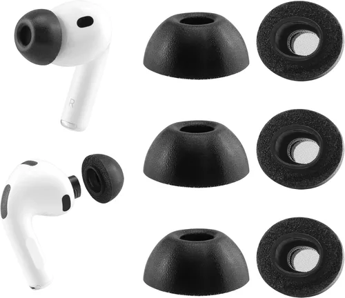 Miniatura 8 de Puntas de repuesto de espuma viscoelástica para auriculares AirPods Pro 3, comodidad definitiva, compatibles con AirPods Pro de 3ª generación 2025