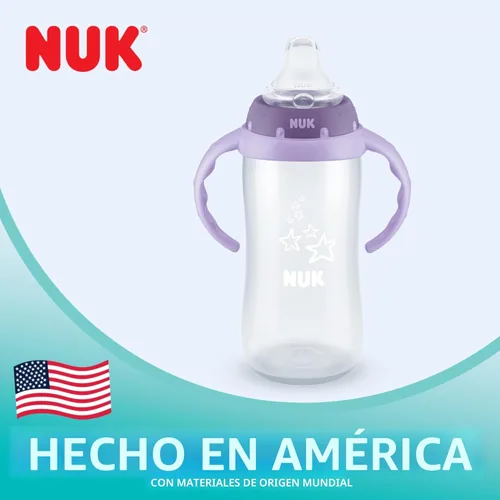 Miniatura 2 de NUK Mickey Mouse - Vaso grande para aprendizaje de 10 onzas, paquete de 2 unidades, sin BPA, a prueba de derrames