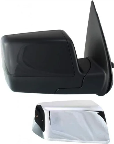 Miniatura 2 de Para Ford Explorer 2006 07 08 09 2010 Espejo de puerta del lado del pasajero Eléctrico Sin calefacción Cromado con luz de charco Reemplazo