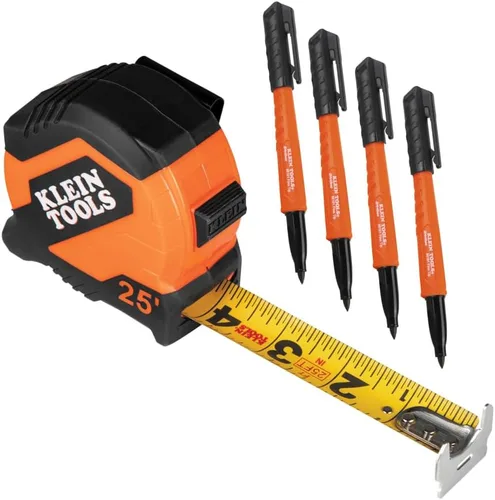 Miniatura 15 de Klein Tools 8610112 Skribes Marcadores Permanentes de Punta Fina, Tinta de Grado Profesional, Marcador Multisuperficie para Sitios de Trabajo