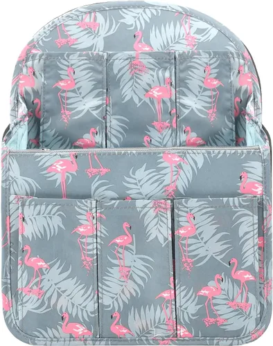 Surblue Organizador de mochila con forro de inserción para colgar mochila de viaje y bolsillo de inserción, divisor de alta capacidad, organizador