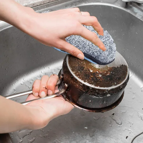 Miniatura 6 de Scrub- it - Esponjas multiusos para cocina - Esponja de microfibra antiarañazos junto con poder de fregado resistente, limpieza sin esfuerzo