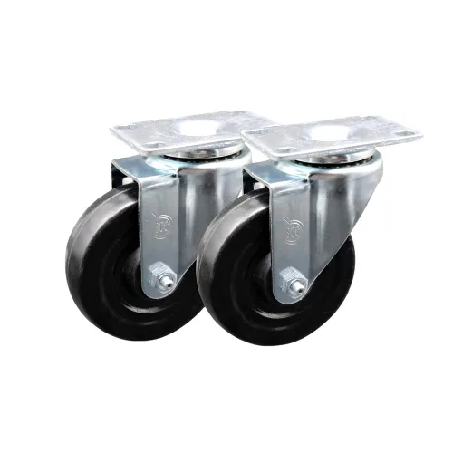 Miniatura 35 de Service Caster Marca – Compatible con/reemplazo para – Carritos de limpieza de conserje – Se adapta a la mayoría de carritos de limpieza Rubbermaid