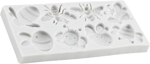 Miniatura 3 de Molde de silicona de abejorros para fondant de abeja, molde de chocolate para decoración de pasteles de azúcar, decoración de cupcakes, pasta