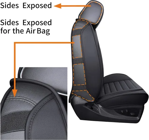 Miniatura 4 de YIERTAI Fundas para asientos de camioneta para Chevy Chevrolet Silverado GMC Sierra, ajuste personalizado 2007-2025 2026 1500/2500/3500 Trail Boss