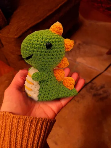 Miniatura 2 de Kaaper Kit de ganchillo para principiantes para adultos, kit de ganchillo para aprender a dinosaurios, kit de ganchillo de animales