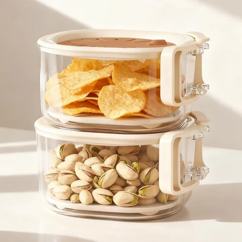 Miniatura 8 de Caja apilable de serpiente para niños, niños pequeños, adultos, caja reutilizable para preparar snacks, tazón para lavar frutas, colador