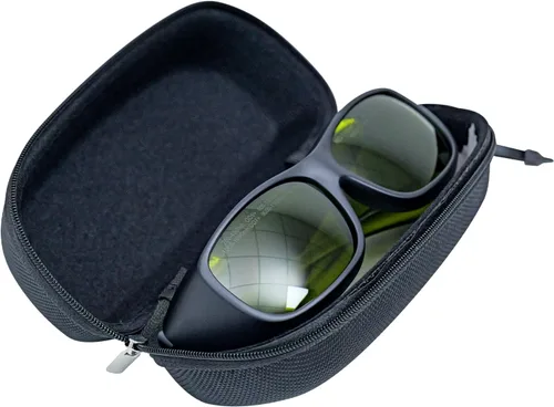 Miniatura 7 de Gafas de seguridad láser XI-04P Gafas de seguridad láser 200-450nm/800-1100nm/1000-1090nm Profesional OD7+YAG Gafas protectoras láser industriales