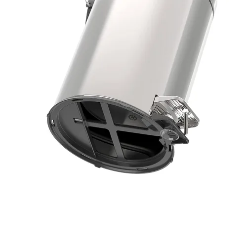 Miniatura 7 de Tramontina 94538103 - Cubo de baño con pedal de 3L, acero inoxidable, con tapa, 6.7 in de diámetro x 10.6 in de alto, 94538103
